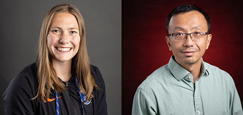 Abby Stamper and Li Yang